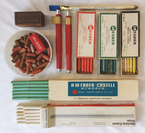 Faber-Castell Machine Erasers, Markers, Leads Image