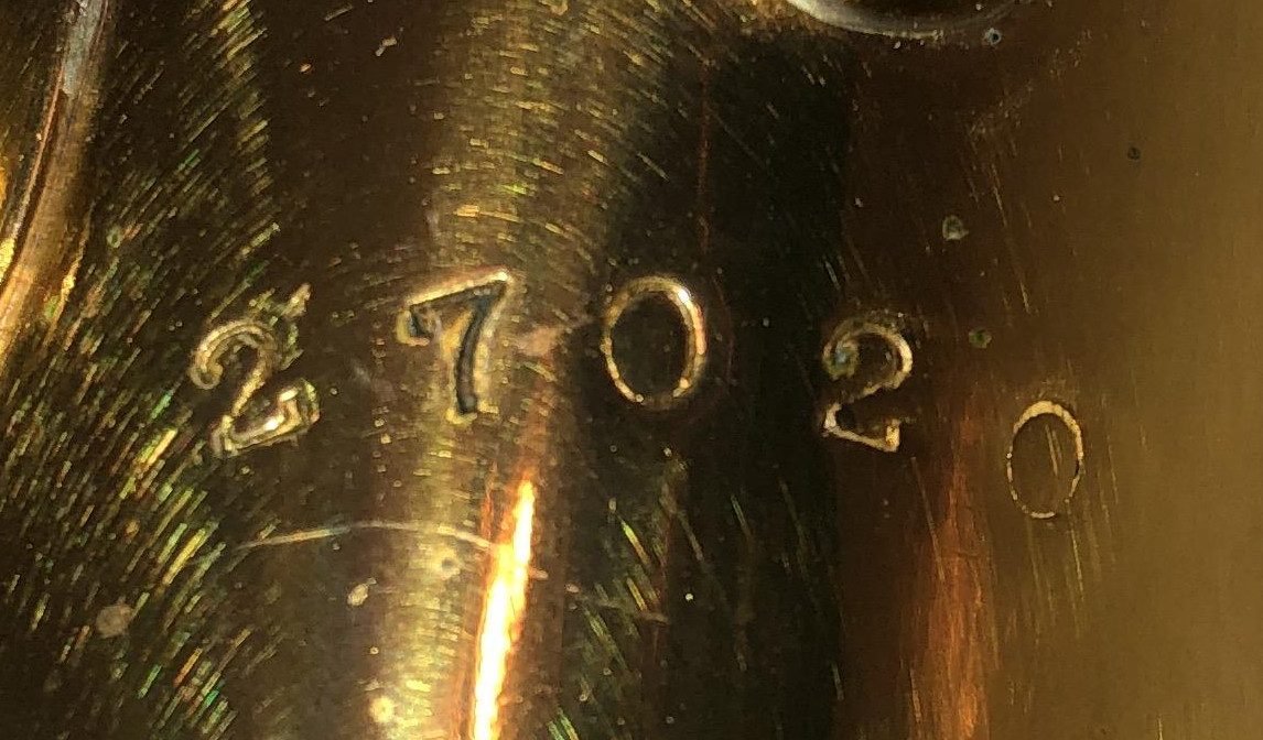 Horn Serial Number Bright