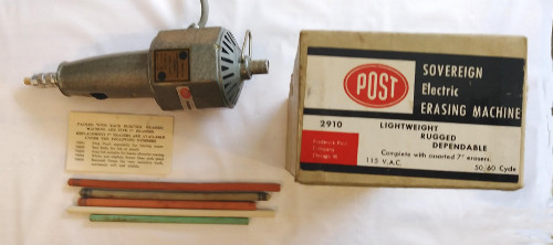 Post Sovereign Model 76 Electric Eraser Image